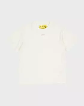 Футболка Off Stamp для девочек, размер 4–12 Off-White, цвет Off White Pink