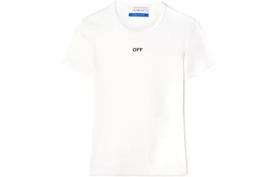 Футболка Off Stamp из эластичного хлопка Off-White