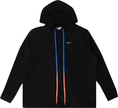 Футболка Off-White Acrylic Arrows Double Tee Hoo 'Black / Yellow', черный