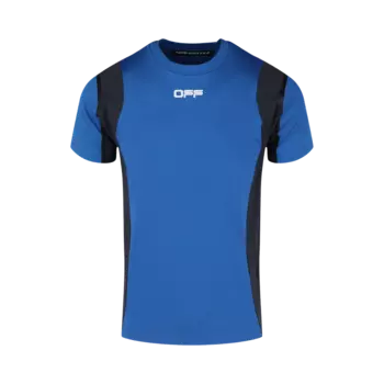 Футболка Off-White Active Short-Sleeve 'Blue', синий