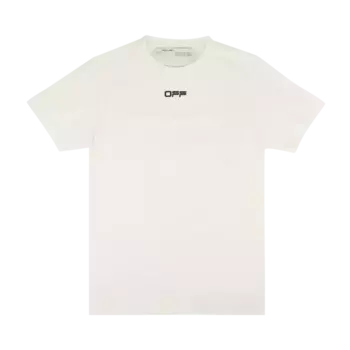 Футболка Off-White Airport Tape 'White/Black', белый