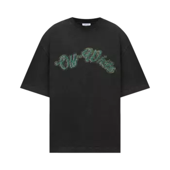 Футболка Off-White Bacchus Skate Short-Sleeve 'Black', черный