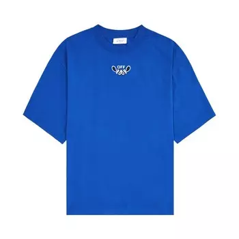 Футболка Off-White Bandana Arrow Slim Short-Sleeve Tee, синий