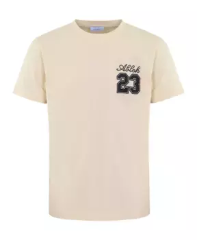 Футболка Off White, бежевый