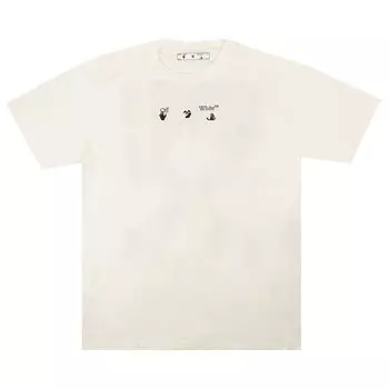Футболка Off-White Black Marker Short-Sleeve T-Shirt 'White/Black', белый