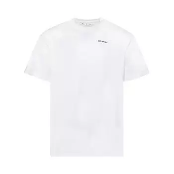 Футболка Off-White Caravag Arrow Over Short-Sleeve Tee 'White', белый