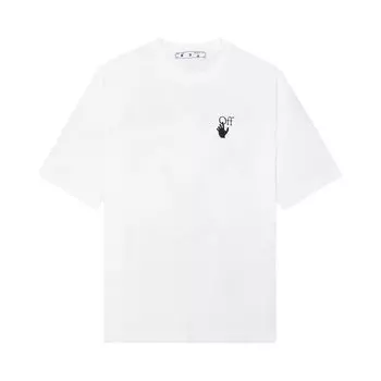 Футболка Off-White Caravaggio Short-Sleeve Tee 'White/Multi', белый