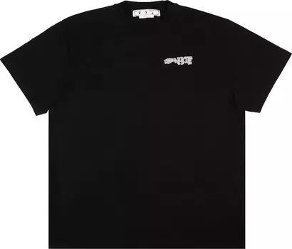 Футболка Off-White Carlos Arrow Over T-Shirt Black, черный