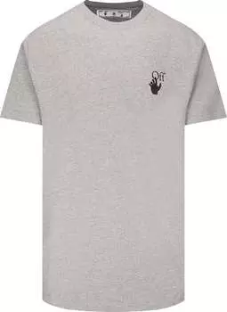 Футболка Off-White Degrade Arrow Slim Tee 'Grey', серый