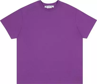 Футболка Off-White Diag Tab Over Short-Sleeve Tee 'Orchid', фиолетовый
