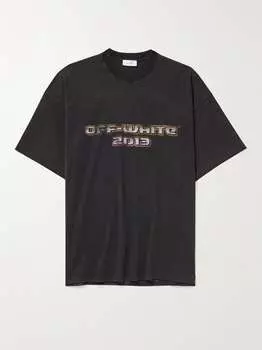 Футболка Off-White Digit Bacchus Over Short-Sleeve, черный