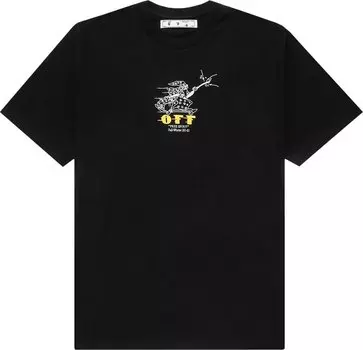 Футболка Off-White Free Wizard Short-Sleeve Over Tee 'Yellow', желтый