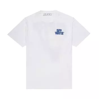Футболка Off-White Hand Offf Logo T-Shirt 'White', белый
