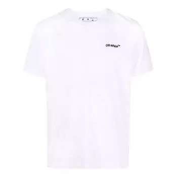 Футболка Off-White Helvetica Short Sleeve Tee, белый