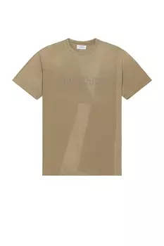 Футболка OFF-WHITE Laundry Slim Short Sleeve, бежевый