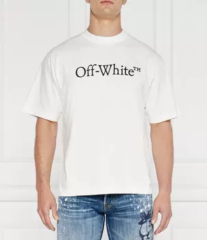 Футболка OFF-WHITE Loose fit, белый