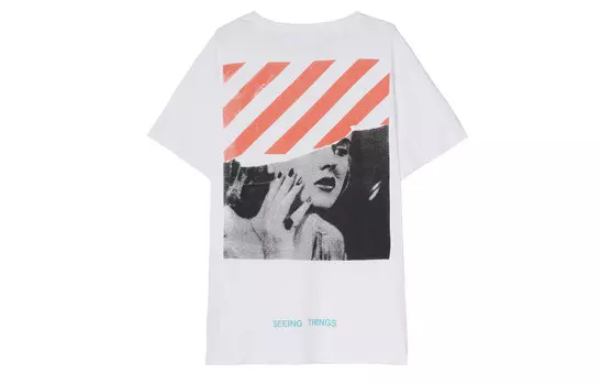 Футболка Off-White Мэрилин Монро, белый