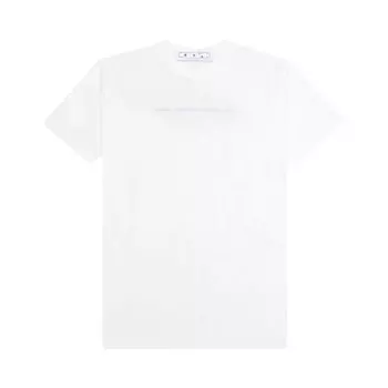 Футболка Off-White Markers Skate Tee 'White/Multicolor', белый