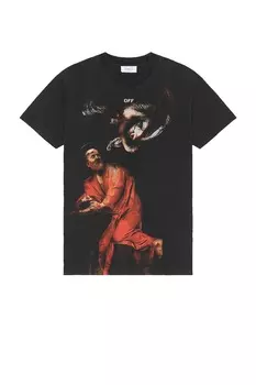 Футболка Off-White Matthew Slim Short Sleeve, черный