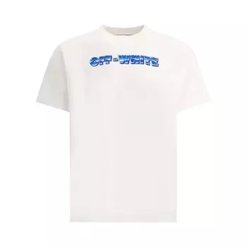Футболка Off-White Metal Arrow Slim Tee 'White', белый