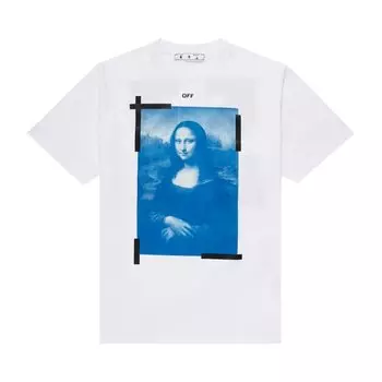 Футболка Off-White Monalisa T-Shirt 'White', белый