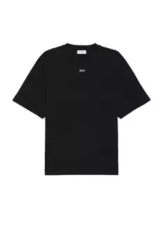 Футболка OFF-WHITE Off Stamp Skate Short Sleeve, черный