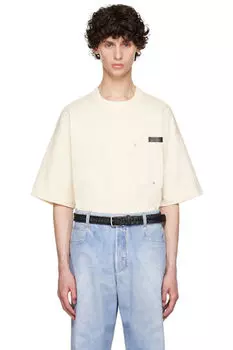 Футболка Off-White с карманом Bottega Veneta
