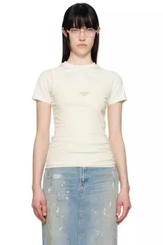 Футболка Off-White с несколькими слоями Acne Studios