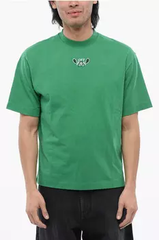 Футболка Off-White Skate-Fir Bandana, зеленый