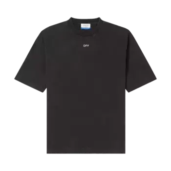 Футболка Off-White St. Matthew Skate Short-Sleeve 'Black/Grey', черный