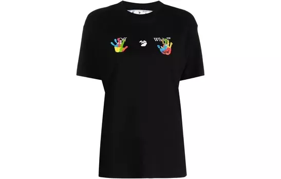 Футболка Off-White Swimming Logo, черный