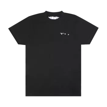 Футболка Off-White Switzerland 'Black/White', черный