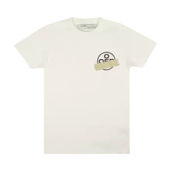 Футболка Off-White Tape Arrows 'White/Beige', белый