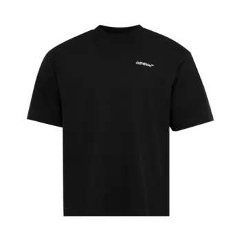 Футболка Off-White Tattoo Arrow Skate Short-Sleeve 'Black/White', черный