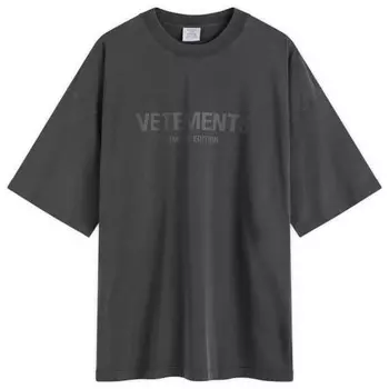 Футболка ограниченного выпуска Vetements, черный