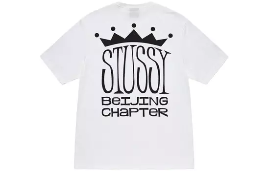 Футболка ограниченной серии SS23 Beijing Opening унисекс Stussy, красный