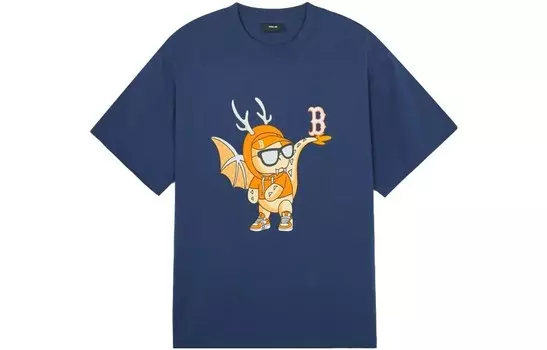 Футболка ограниченной серии Year Of The Dragon унисекс синего цвета Mlb, синий