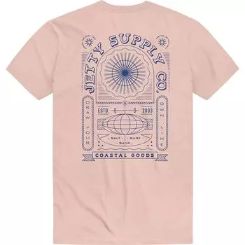 Футболка океануса Jetty, цвет peach
