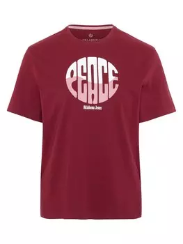 Футболка Oklahoma Jeans, темно-красный