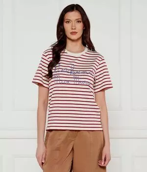 Футболка Ольга Straight fit Weekend Max Mara, красный