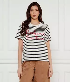 Футболка Ольга Straight fit Weekend Max Mara, синий