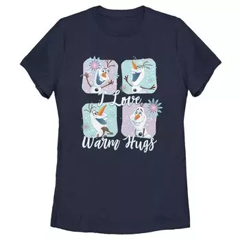 Футболка Олафа Disney's Frozen Junior с надписью «I Love Warm Hugs» Licensed Character