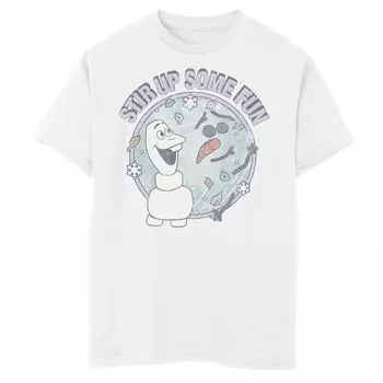 Футболка Олафа из мультфильма «Холодное сердце 2» для мальчиков 8–20 лет от Disney. Disney