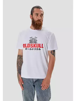 Футболка OLDSKULL, белый