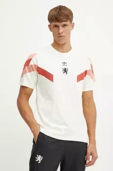 Футболка Олимпик Лион adidas Originals, бежевый