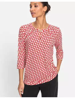 Футболка Olsen, цвет red rose