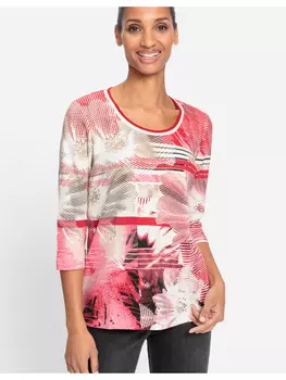 Футболка Olsen, цвет red rose