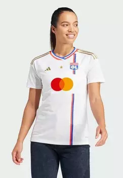 Футболка OLYMPIQUE LYONNAIS 23 24 HOME Adidas, белая