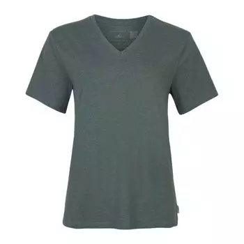 Футболка Oneill N1850003 Essentials Short Sleeve V Neck, зеленый