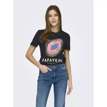 Футболка Only Blinis Life Reg, синий